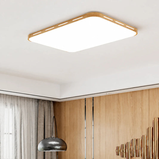 Rectangular Trim Ceiling Light with Side Slots