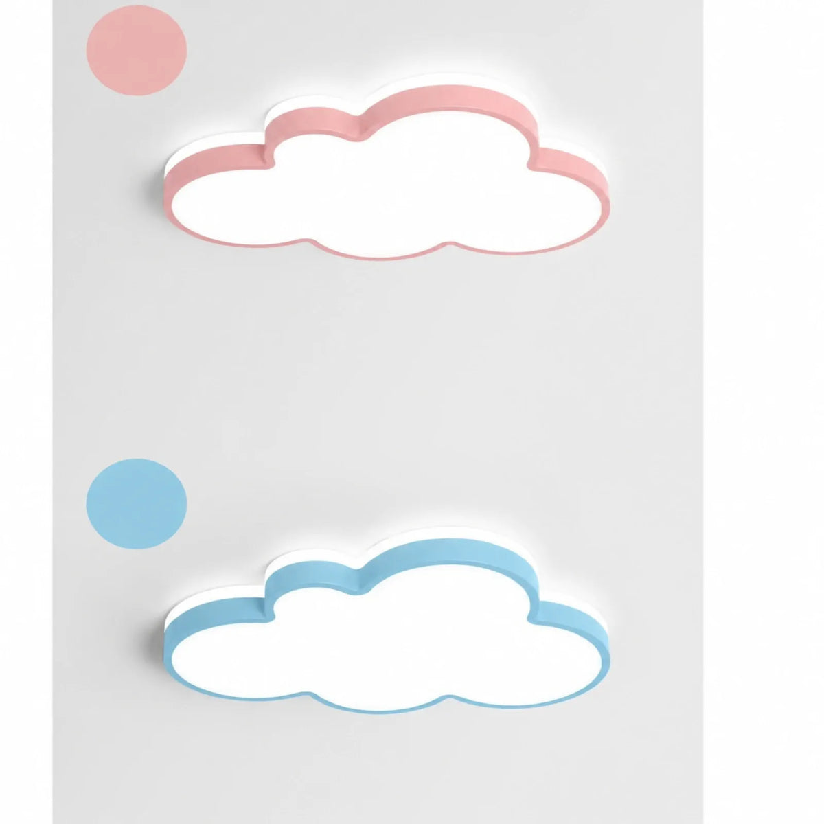 Cloud-Shaped Halo Ceiling Light
