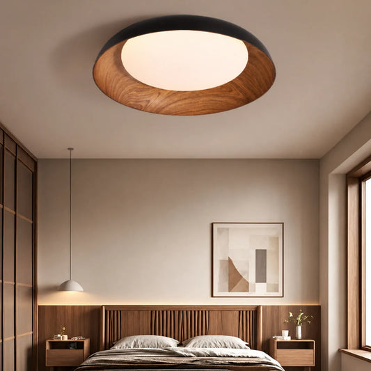 Pattern-Rim Inner-Disc Ceiling Light