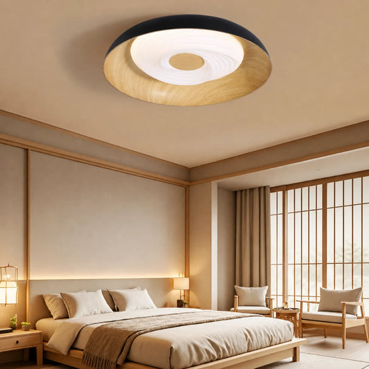 Concentric Pattern-Disc Ceiling Light