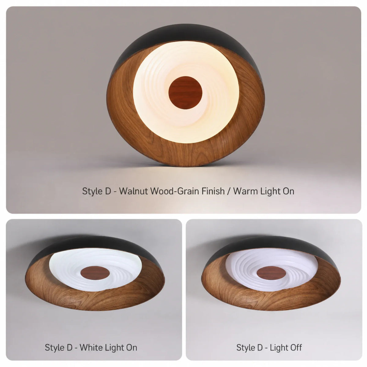 Patterned Porthole-Halo Ceiling Light