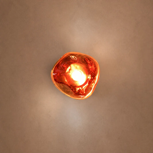Lava-Shaped Wall Sconce