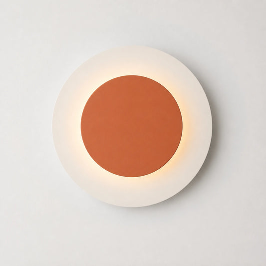 Round Disc Ambient Wall Sconce