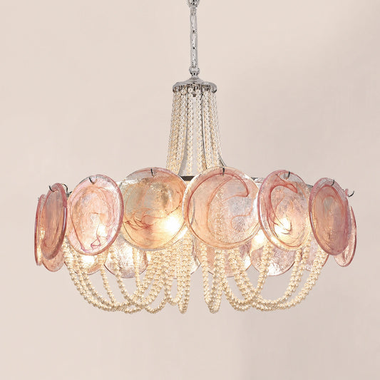 Multi-Light Glass Pendant Light