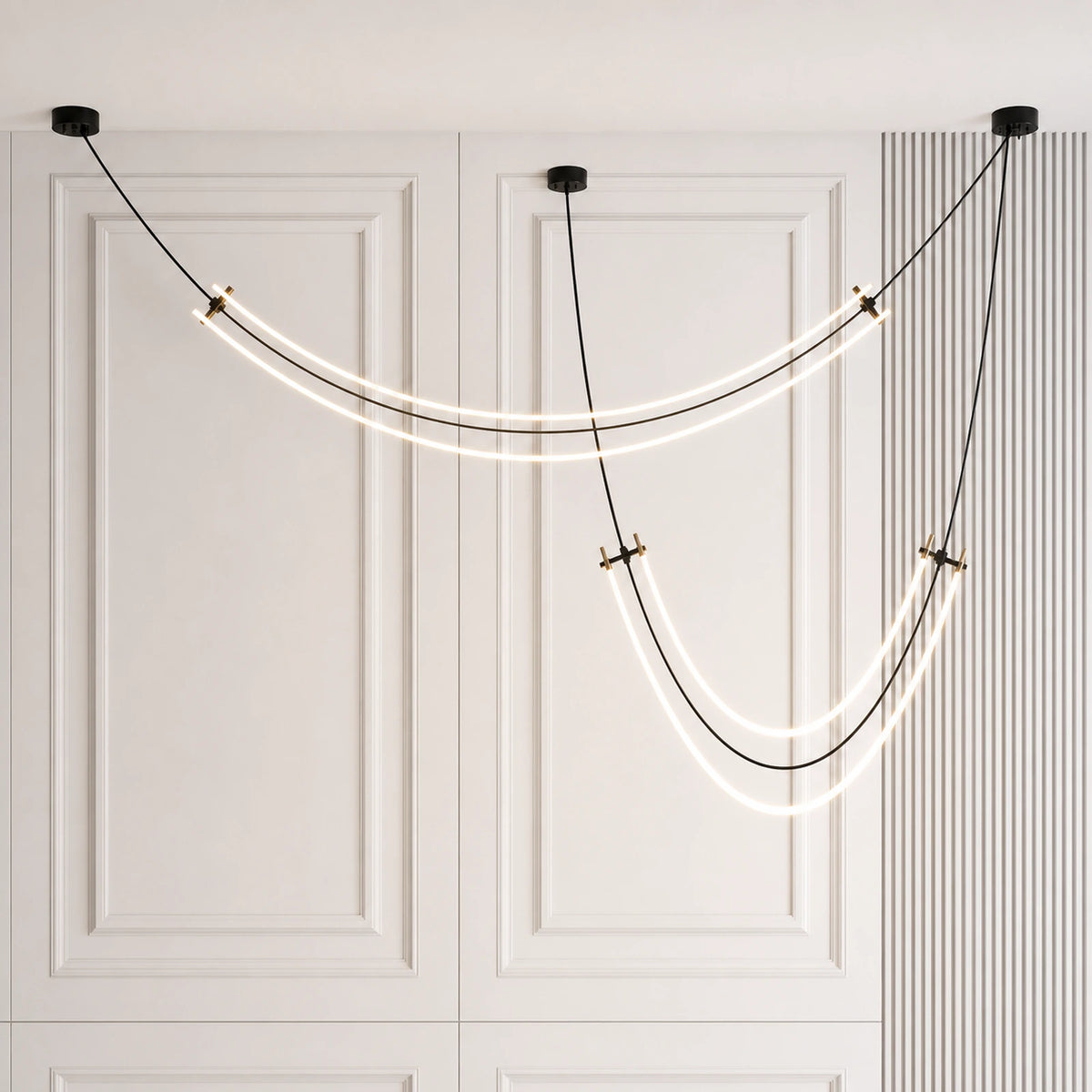 Rainbow Double-Sided Combination Pendant Light