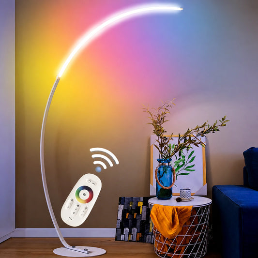 C-Shaped Floor Lamp