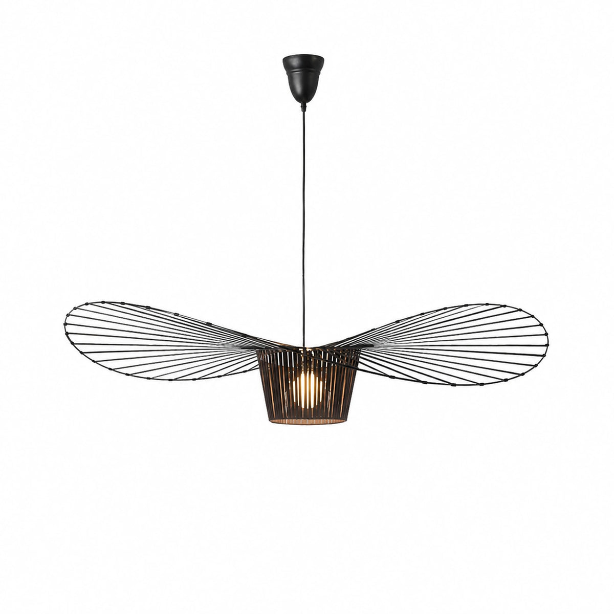 Straw Hat Pendant Light