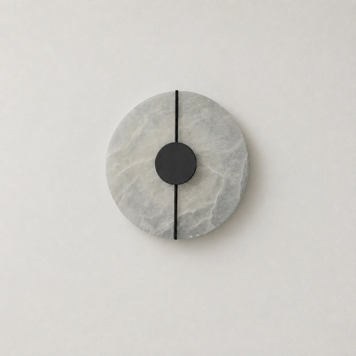 Round Marble Wall Sconce