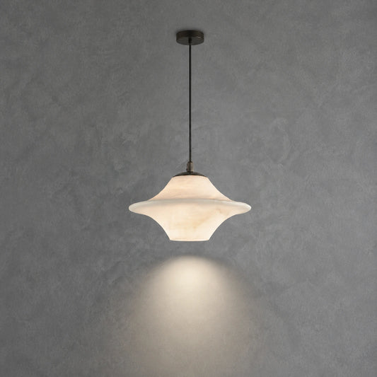UFO Alabaster Pendant Light