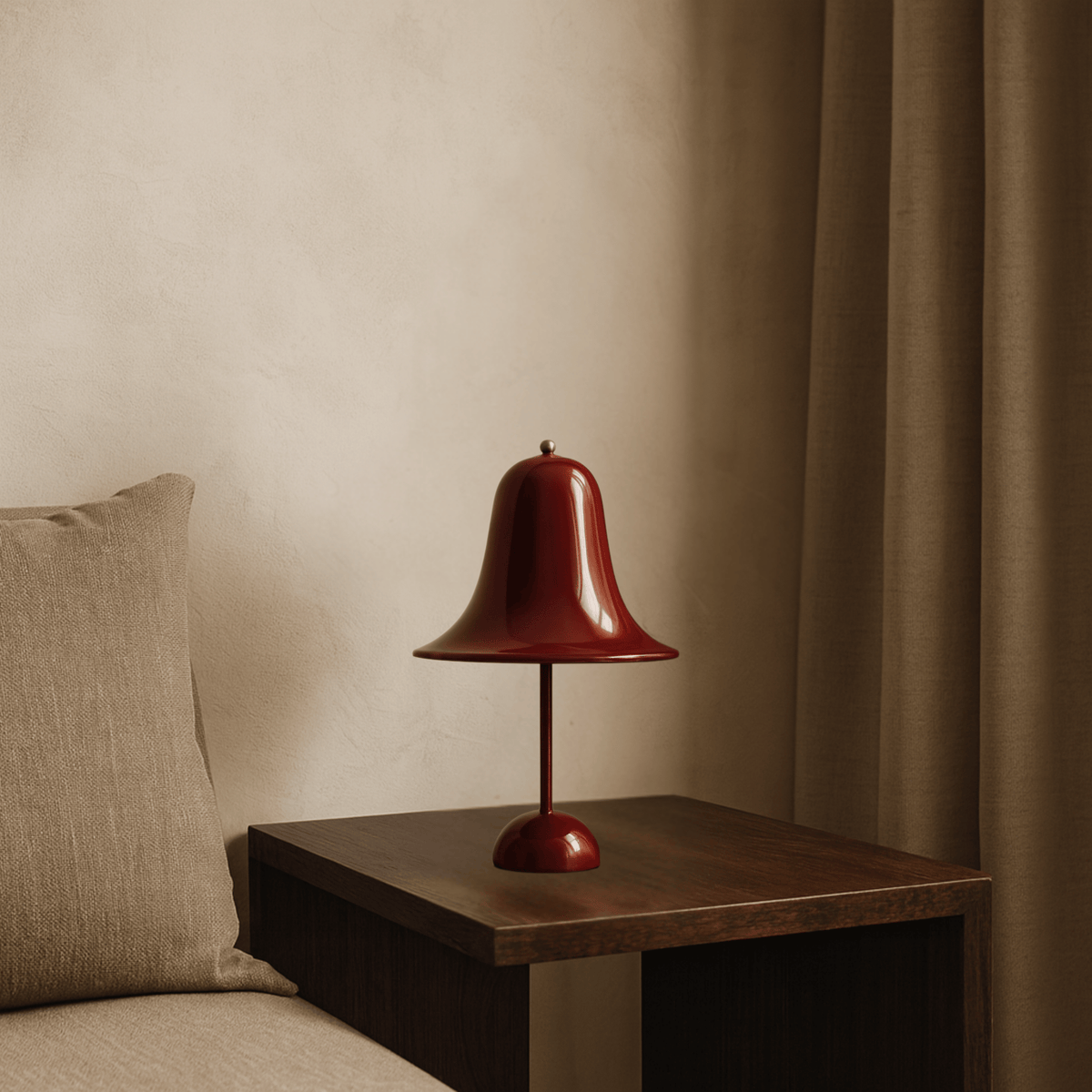 LumoBell LED Touch Lamp – Cordless Rechargeable Table Light