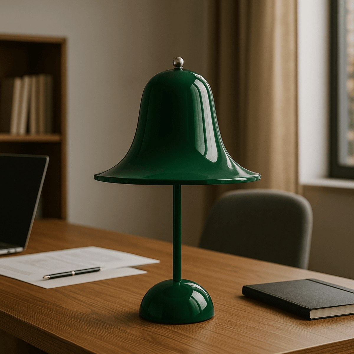 LumoBell LED Touch Lamp – Cordless Rechargeable Table Light