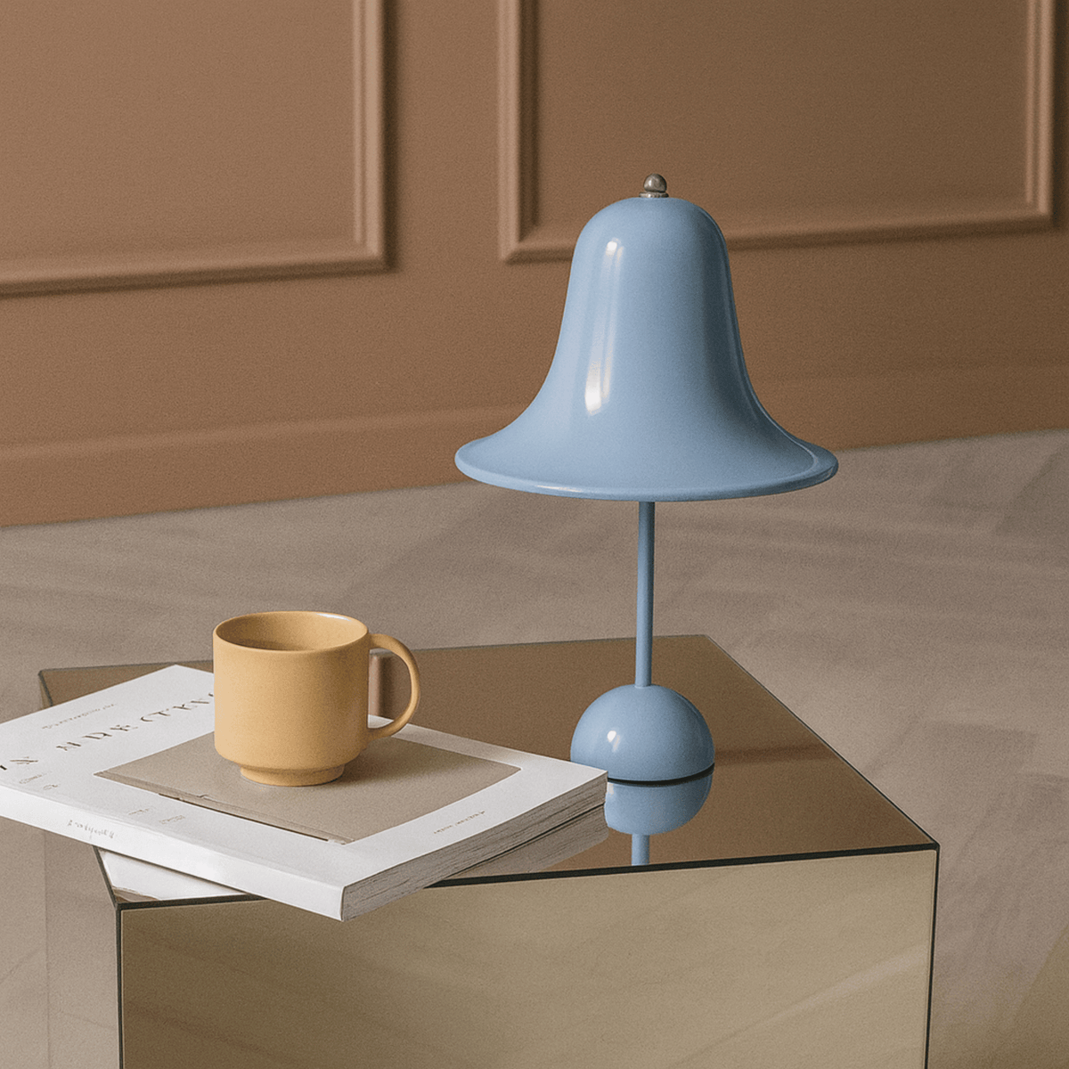 LumoBell LED Touch Lamp – Cordless Rechargeable Table Light
