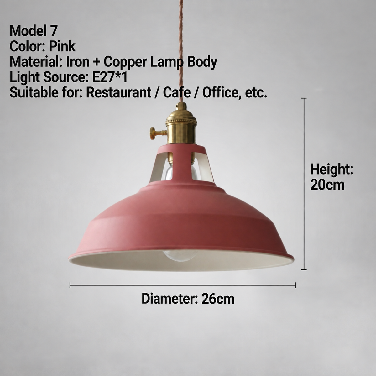 Pip Macaron Pendant Light