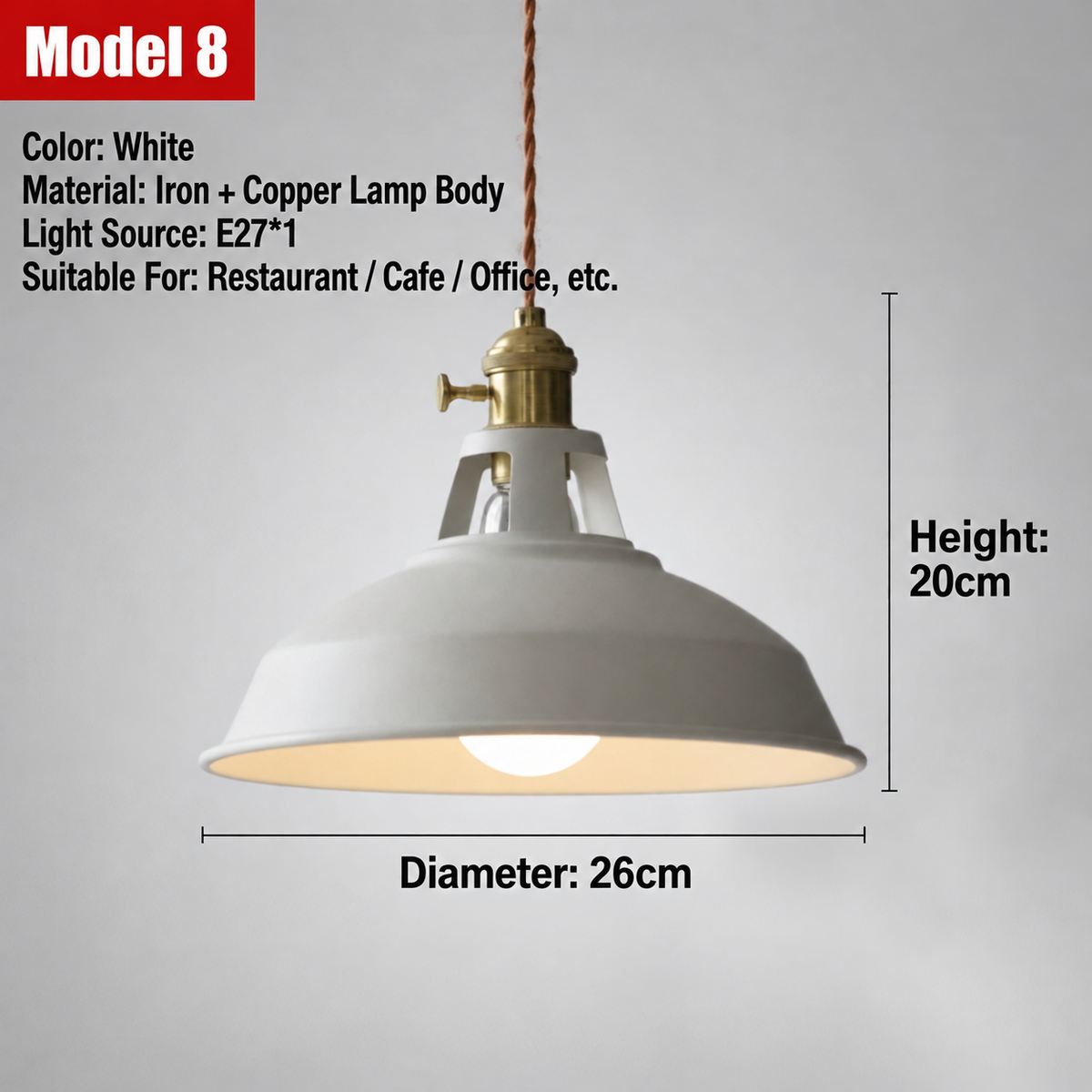 Pip Macaron Pendant Light