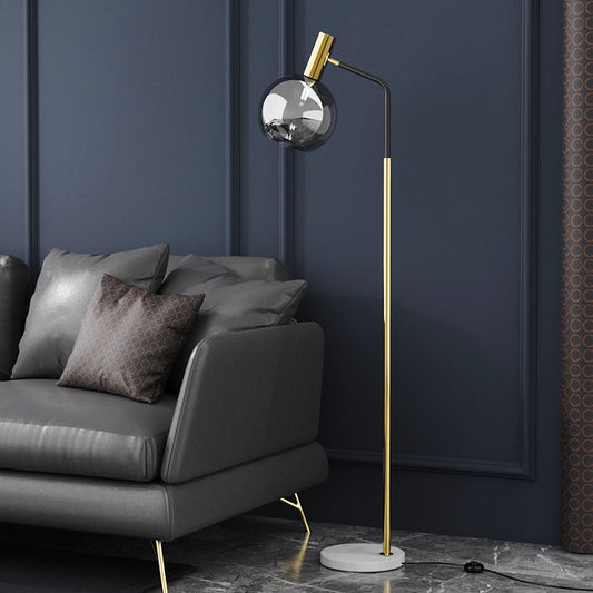 Luxury Vertical Reading Glass Floor Lamps