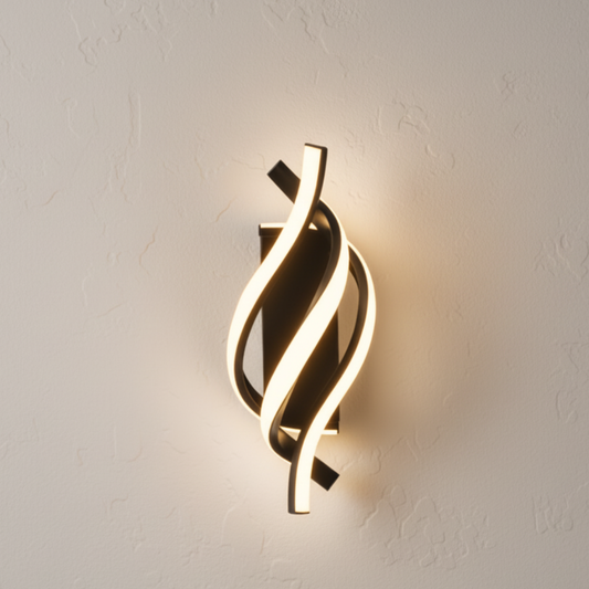 Modern Aluminum Wall Sconce - Minimalist LED Wall Lamp for Cozy Lighting