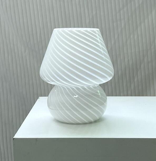 Coco Swirl Glass Table Lamp