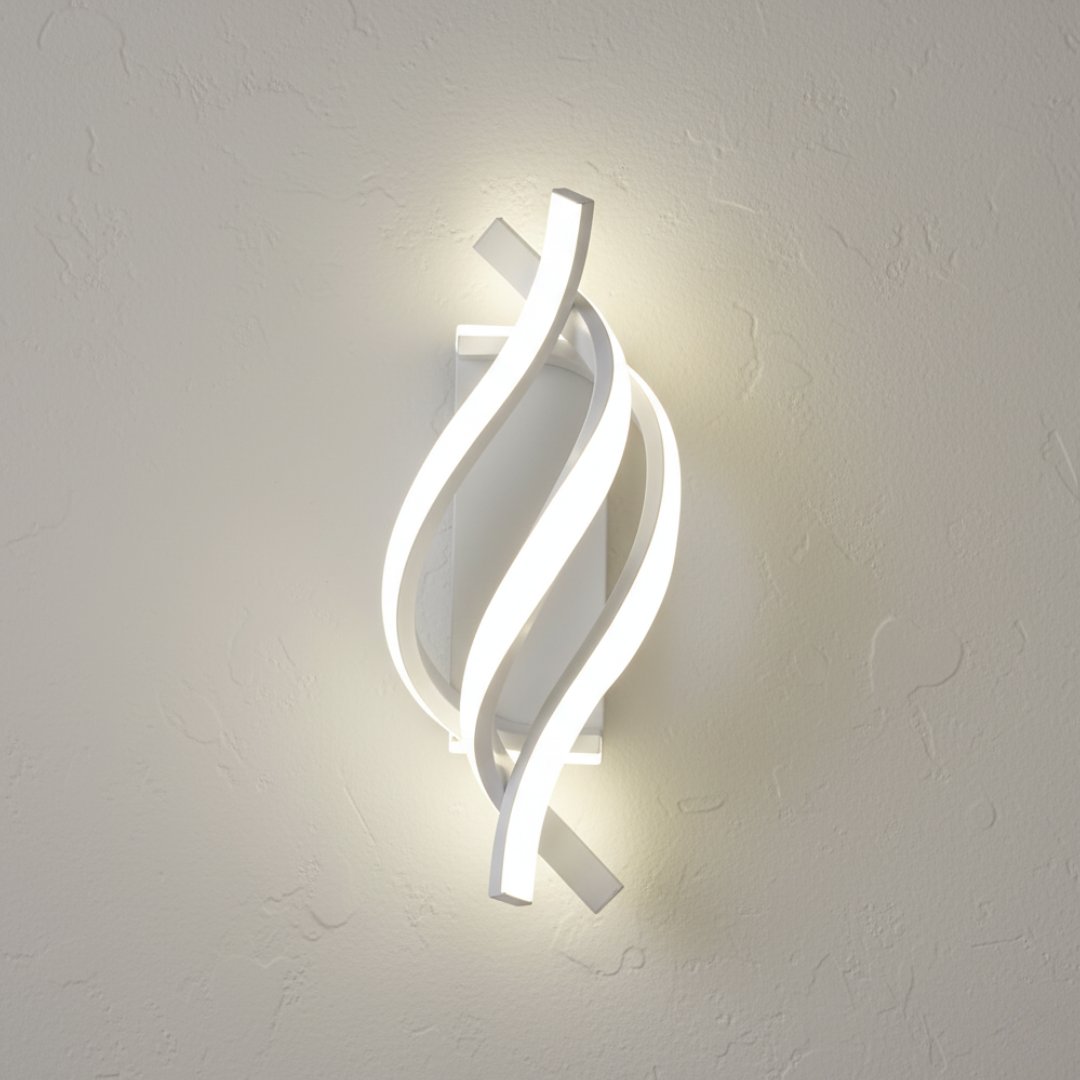 Modern Aluminum Wall Sconce - Minimalist LED Wall Lamp for Cozy Lighting