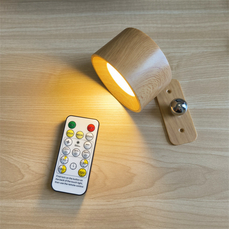 Lumora Spotlight Cordless Wall Lamp – Rechargeable, 360° Rotatable & Dimmable LED Light