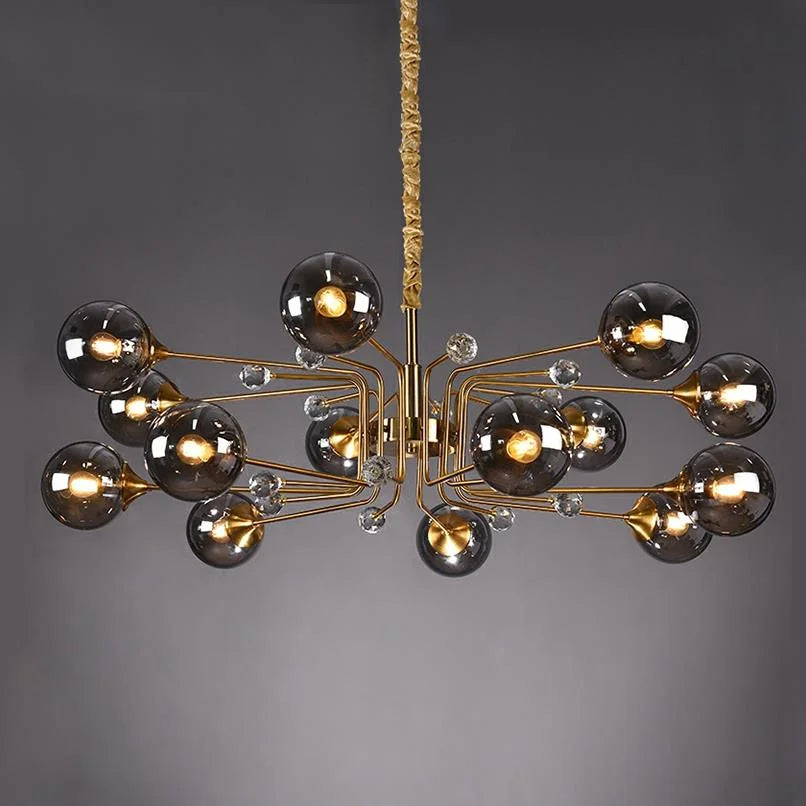 Light luxury molecular living room chandelier Nordic creative