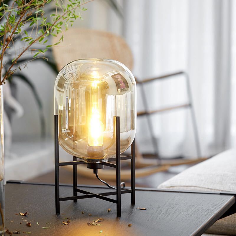 Villa Bubble Glass Ball Floor Lamp