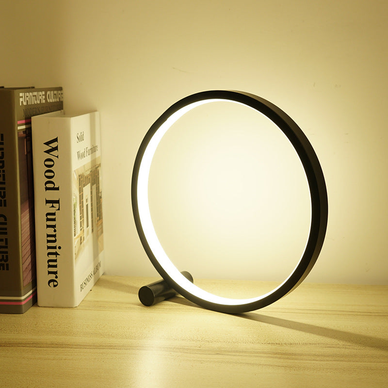 Acrylic Circular LED Table Lamp