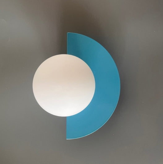 Minimalist Arc Colorful Nordic Wall Lamp Sconce Light Fixtures