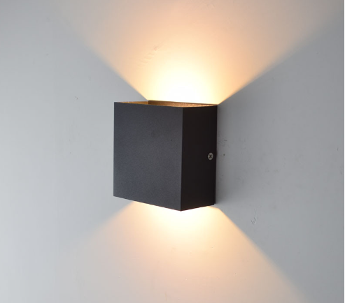 Aluminum Cube Wall Mounted Light Wall Lamp