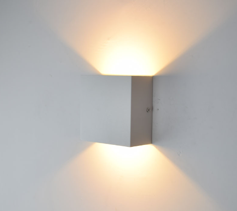 Aluminum Cube Wall Mounted Light Wall Lamp