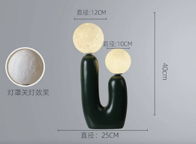 Simple desk lamp personality light luxury bedside lamp desk lamp
