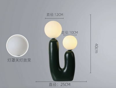 Simple desk lamp personality light luxury bedside lamp desk lamp