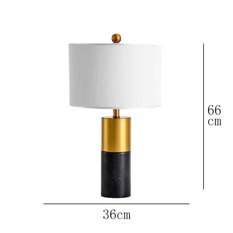Nordic Simple Post-modern Light Luxury Table Lamp Designer Bedroom Bedside Lamp Advanced Sense Living Room Decorative Glass Creative
