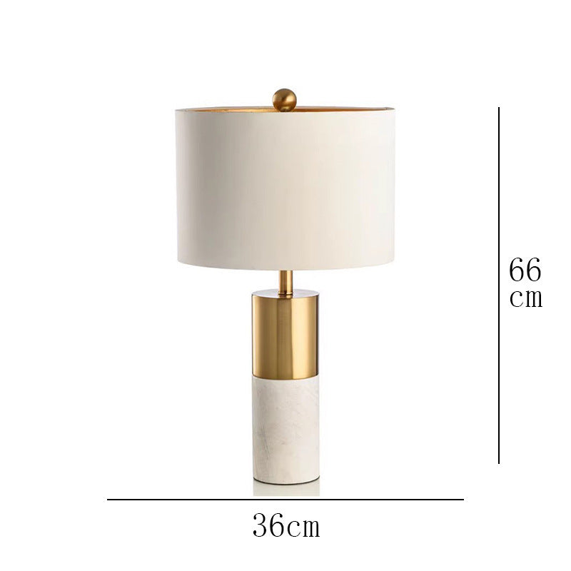 Nordic Simple Post-modern Light Luxury Table Lamp Designer Bedroom Bedside Lamp Advanced Sense Living Room Decorative Glass Creative