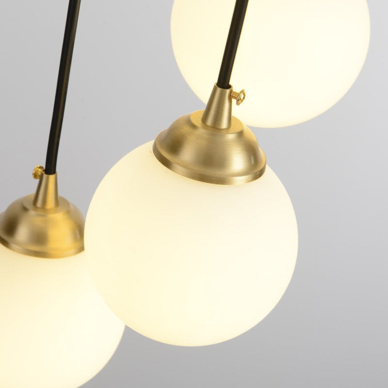 Long Pendant Light for Stairwell, Nordic Villa, Modern Minimalist and Elegant Living Room, Creative Dining Room, Rotating Duplex Large Pendant Light