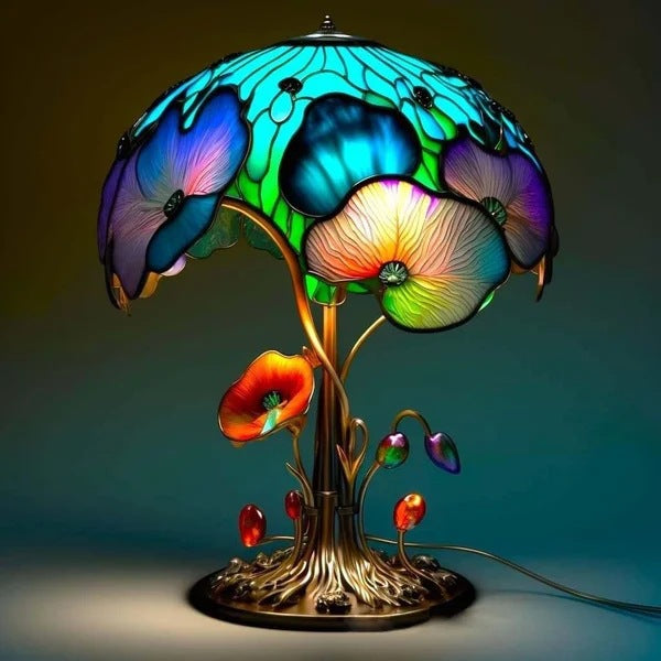 New cross-border magic mushroom LED light creative home lighting statue decoration luminous night lighting Amazon