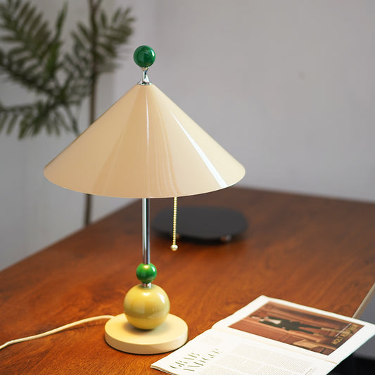 Creative and Fashionable Children's Room Table Lamp Italian Personality Memphis Umbrella Dopamine Color Bedroom Bedside Table Lamp