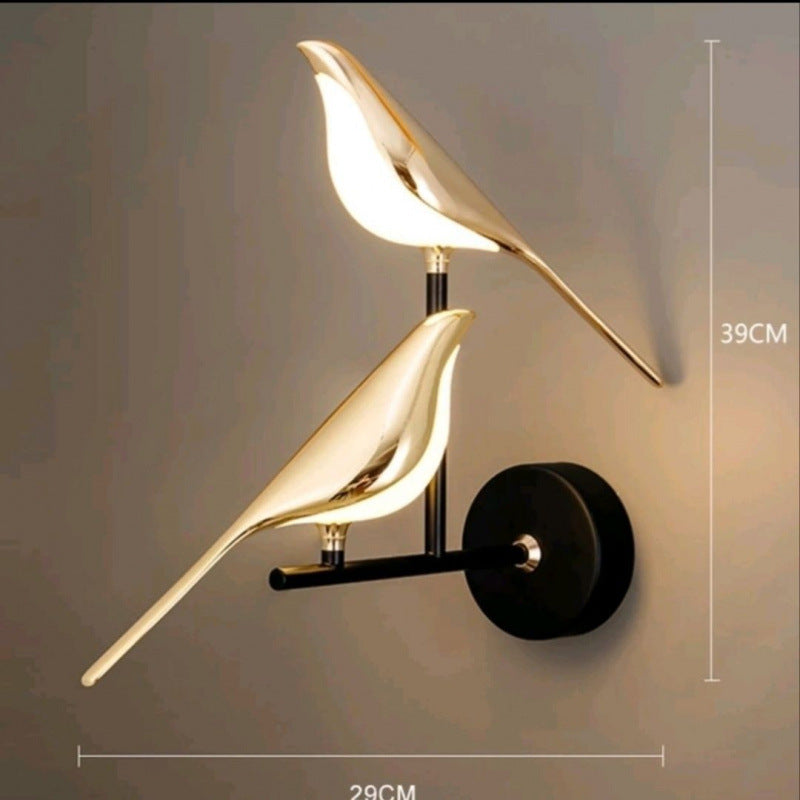 Nordic Simple Magpie Table Lamp Light Luxury Living Room Sofa Personality Designer Creative Bedroom Bedside Bird Table Lamp