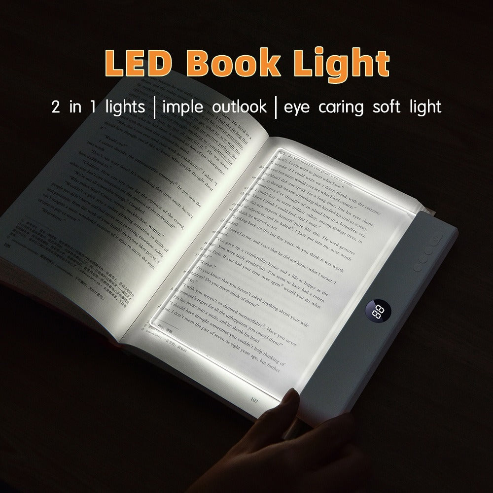 new transparent reading lamp stepless dimming desktop nightlight student dormitory can be regularly read nightlight