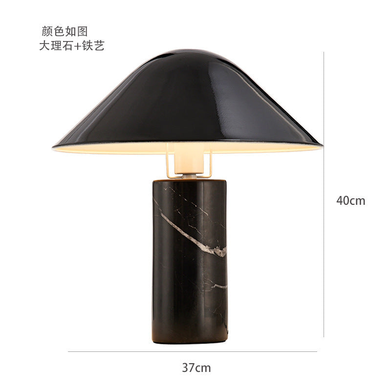 Nordic Simple Post-modern Light Luxury Table Lamp Designer Bedroom Bedside Lamp Advanced Sense Living Room Decorative Glass Creative