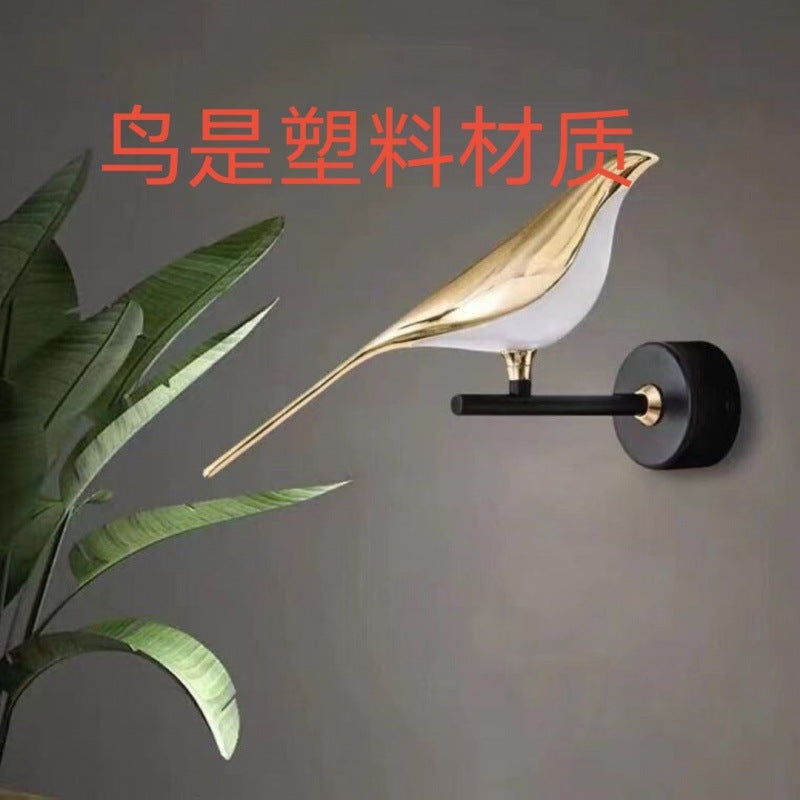 Nordic Simple Magpie Table Lamp Light Luxury Living Room Sofa Personality Designer Creative Bedroom Bedside Bird Table Lamp