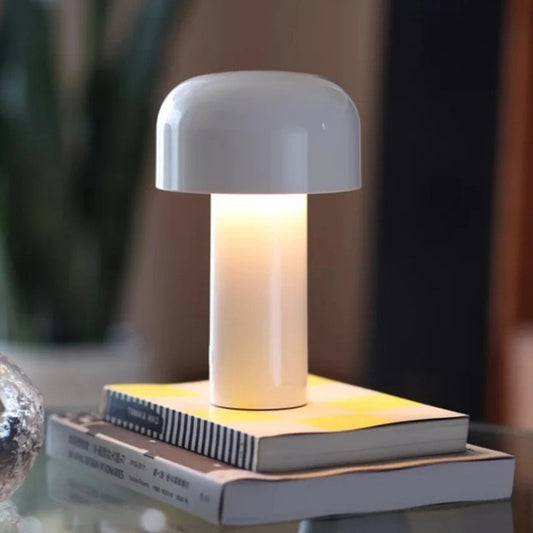 Mushroom lamp portable wireless rechargeable table lamp USB lamp