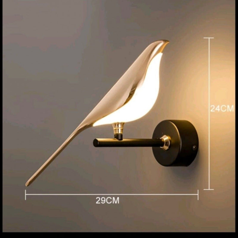Nordic Simple Magpie Table Lamp Light Luxury Living Room Sofa Personality Designer Creative Bedroom Bedside Bird Table Lamp