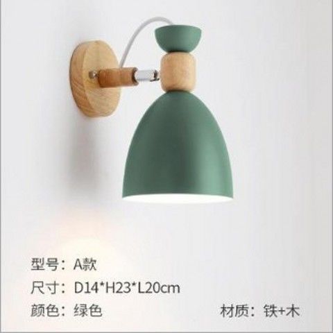 American Country Retro Cafe Industrial Style Aisle Decorative Lamps Restaurant Bar Creative Wood Art Solid Wood Wall Lamp