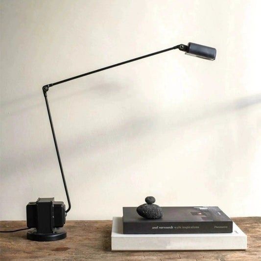 Italian motor floor lamp designer modern simple medieval living room study adjustable rocker reading lamp