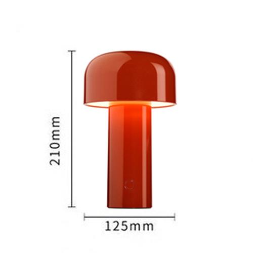 Mushroom lamp portable wireless rechargeable table lamp USB lamp