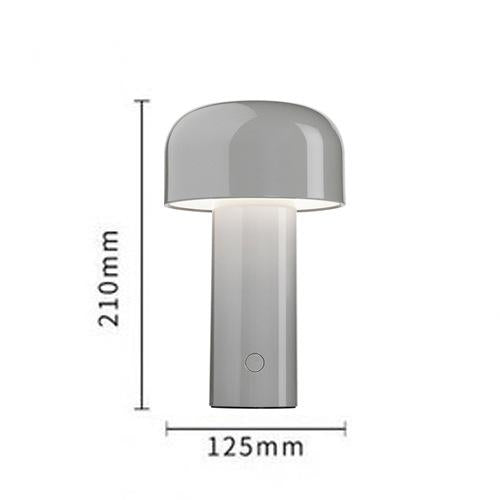 Mushroom lamp portable wireless rechargeable table lamp USB lamp