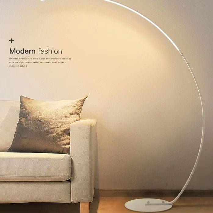 Floor Lamp Living Room Corner Vertical Table Lamp Simple Designer Art Lamp Creative Sofa Bedroom Bedside Fishing Lamp