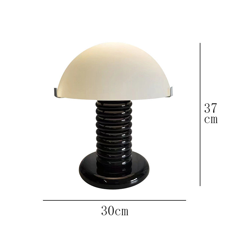 Nordic Simple Post-modern Light Luxury Table Lamp Designer Bedroom Bedside Lamp Advanced Sense Living Room Decorative Glass Creative