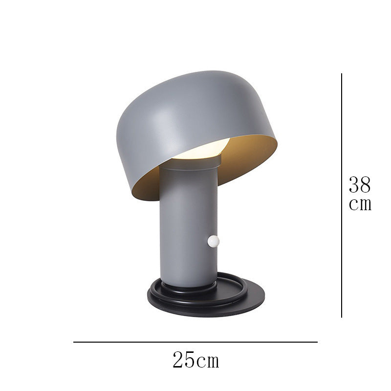 Nordic Simple Post-modern Light Luxury Table Lamp Designer Bedroom Bedside Lamp Advanced Sense Living Room Decorative Glass Creative