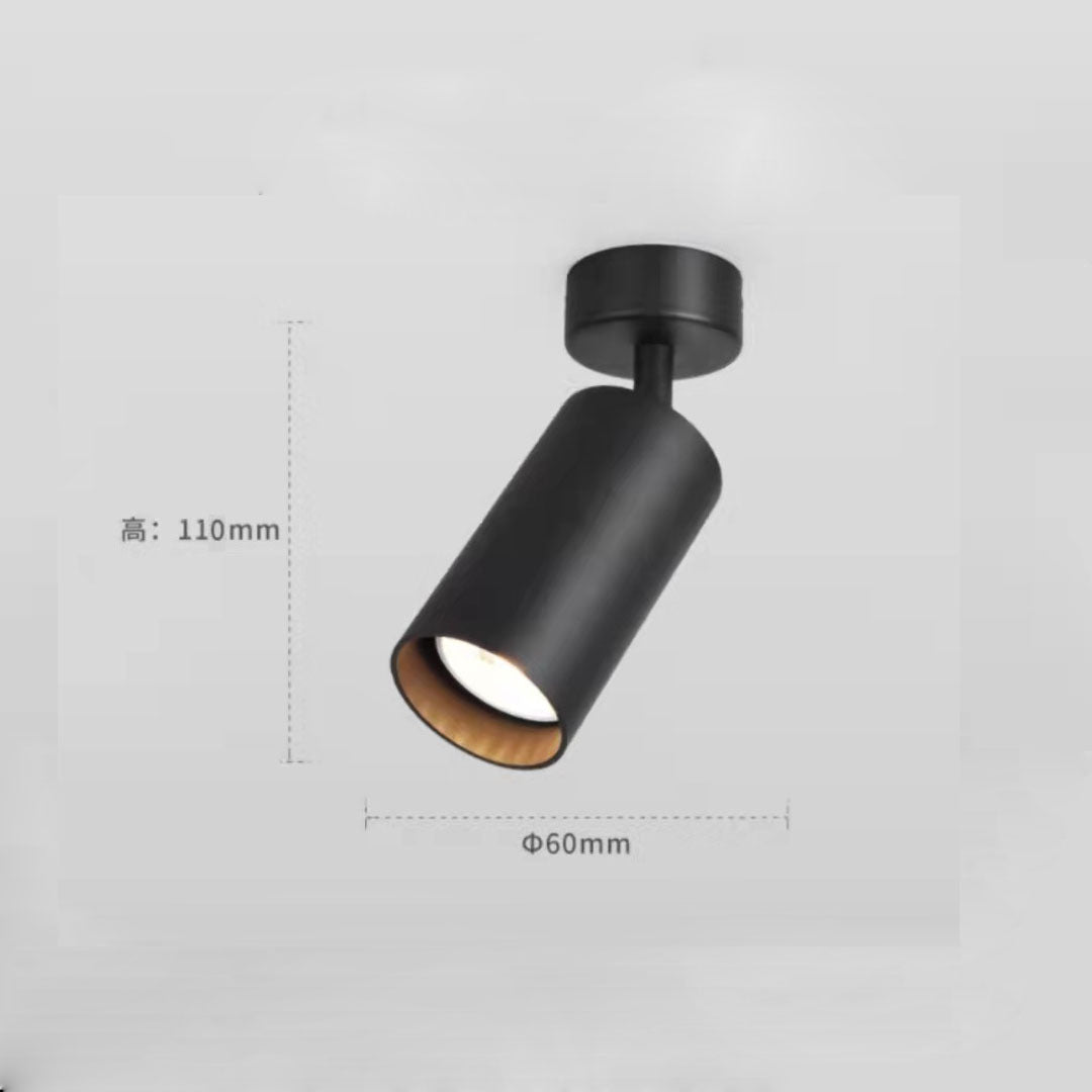 Cross-Border Bar Restaurant Cloakroom Spotlight Modern Simple Background Wall Golden Multi-Head Wall Lamp Chandelier